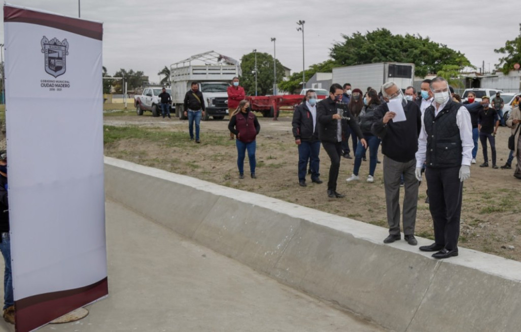 Inauguran en Ciudad Madero importante obra hidráulica