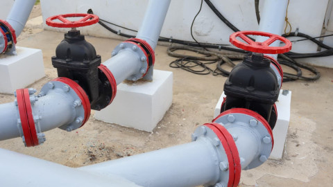 Supervisó Alcalde Carlos Peña Ortiz estaciones de bombeo de agua residual y potable en Riberas del Carmen