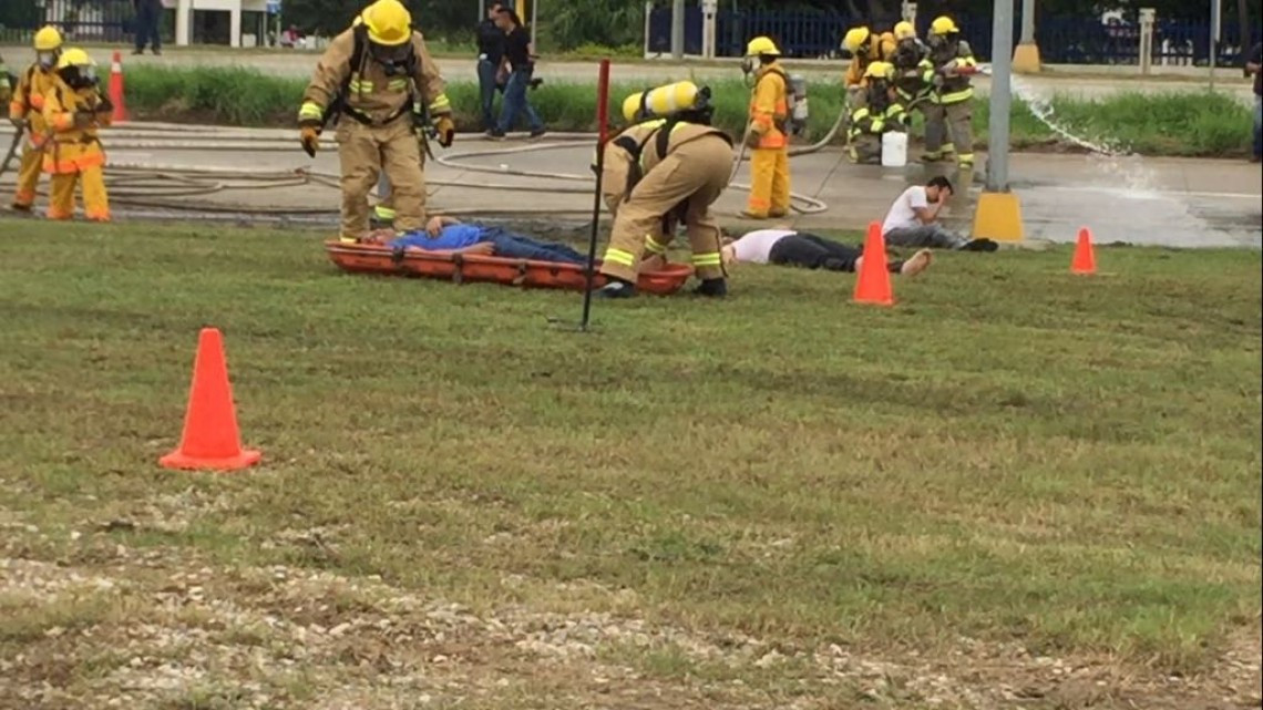 Realizan simulacro de contingencia en Altamira
