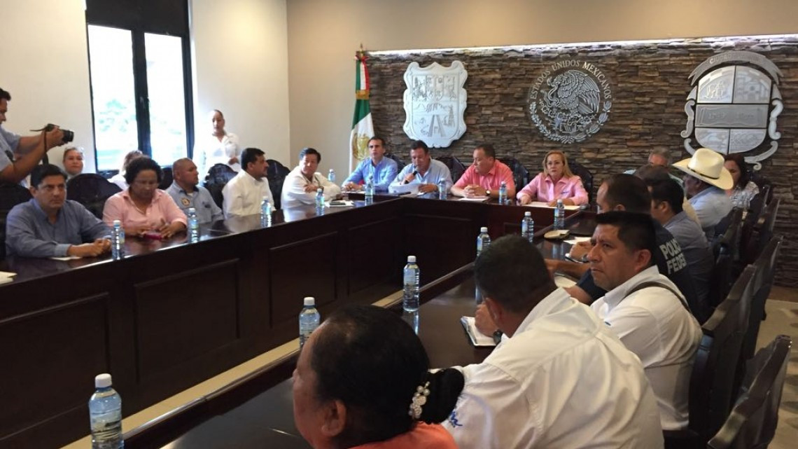 Consejo de Protección Civil en Altamira en sesión permanente por Franklin