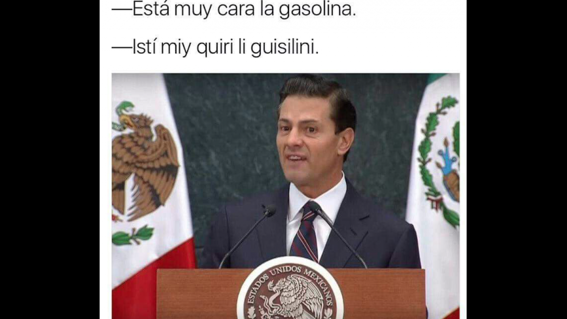 Los memes ante el "Gasolinazo"