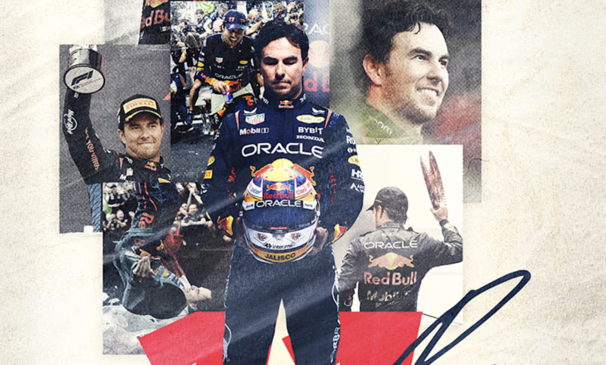 Checo Pérez renueva contrato con Red Bull hasta 2026