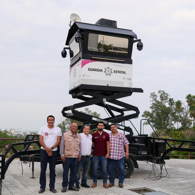  Refuerza SEBIEN vigilancia en parque La Loma en la capital tamaulipeca
