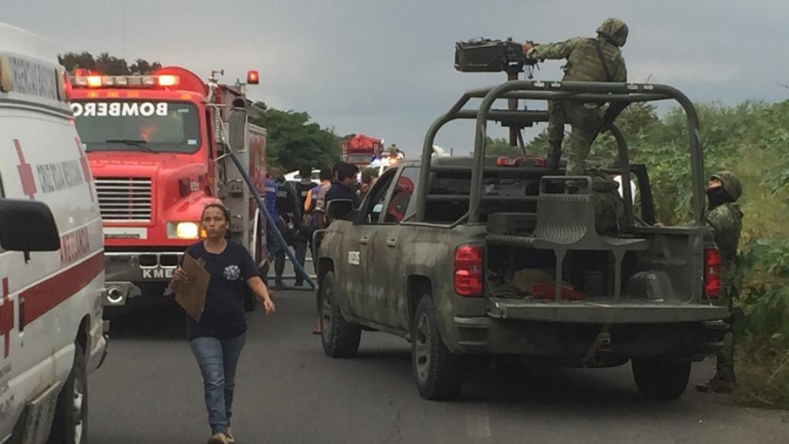 Se desploma avioneta en Altamira