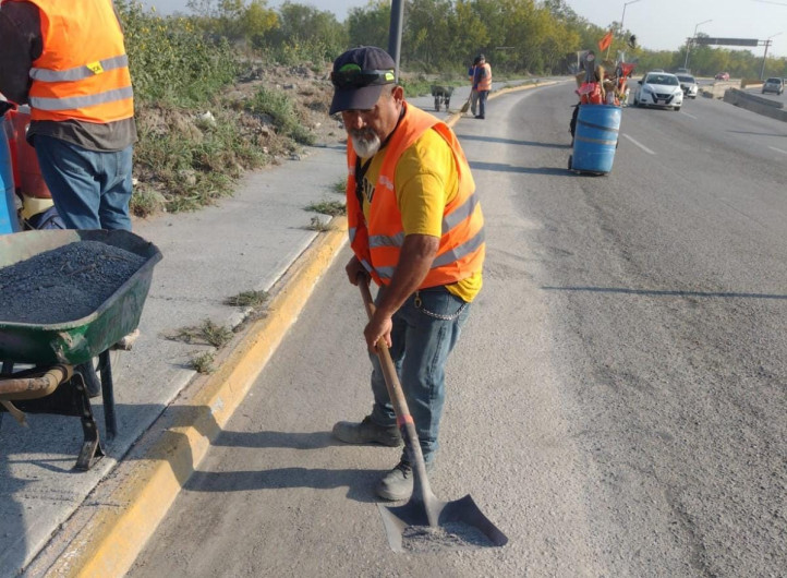 Permanente trabajo del Gobierno de Carlos Peña Ortiz en colonias de Reynosa