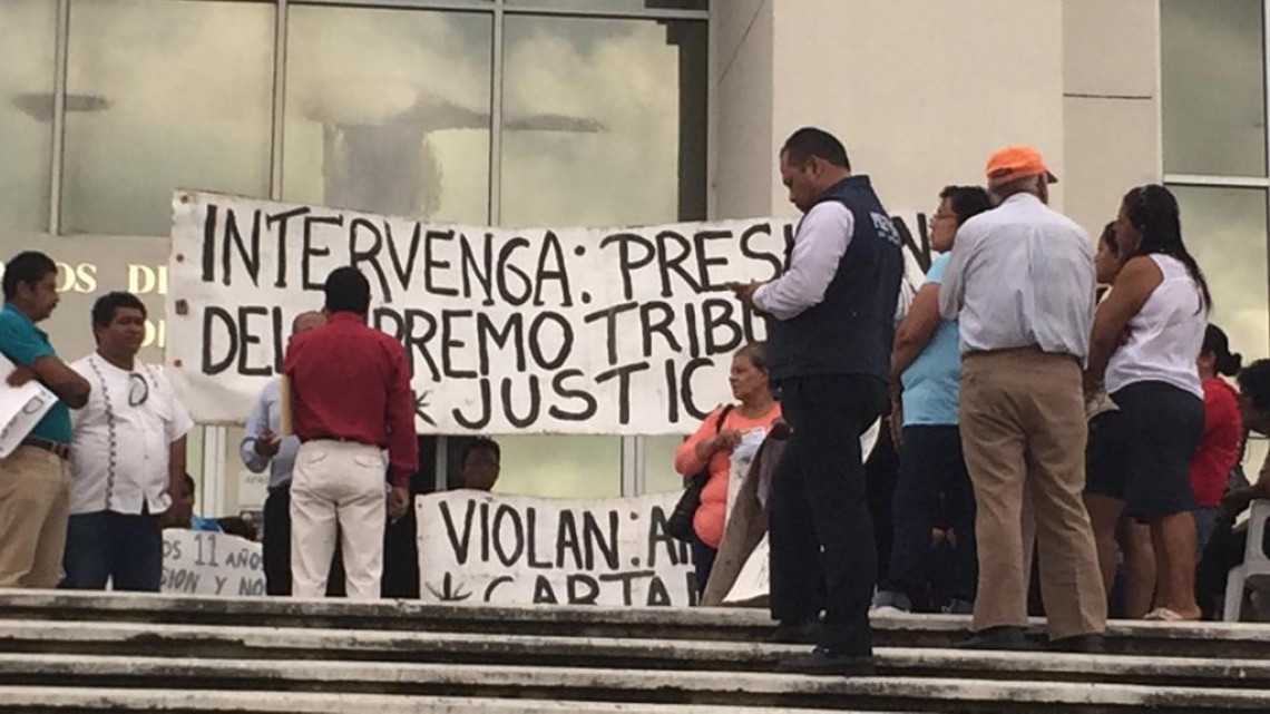 Piden solución al conflicto en tenencia de tierra situada en la colonia Eugenio Hernández Flores