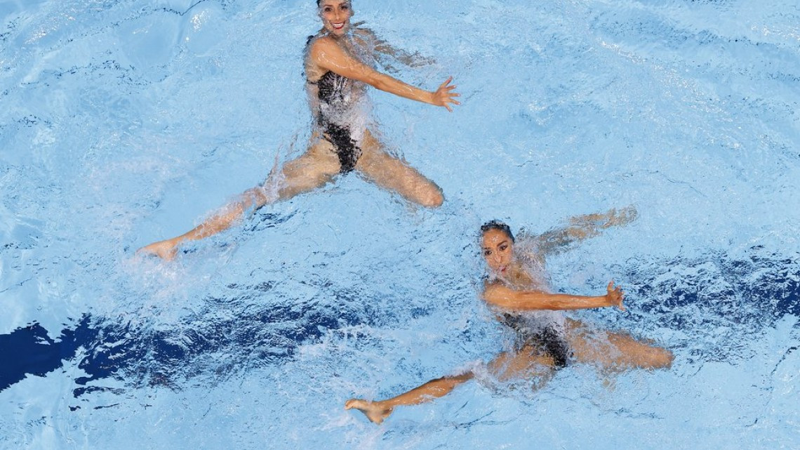 Inician Nuria Diosdado y Joana Jiménez su camino en busca de una presea en el nado sincronizado 