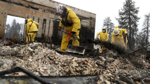 Camp Fire contenido al 100 por ciento