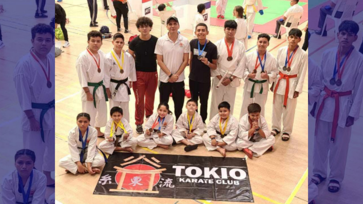 Excelente participación del equipo de karate en Torneo Estatal
