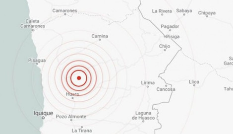 Sismo de 6.2 en Chile