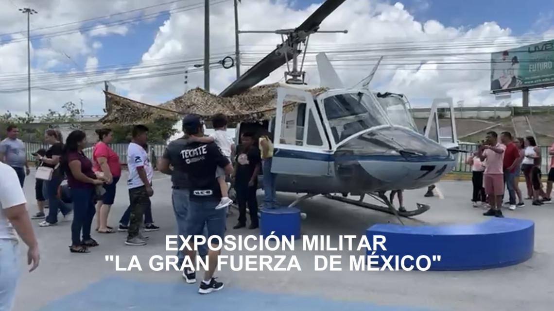 En sus últimos días la exposición “La Gran Fuerza de México” en Reynosa