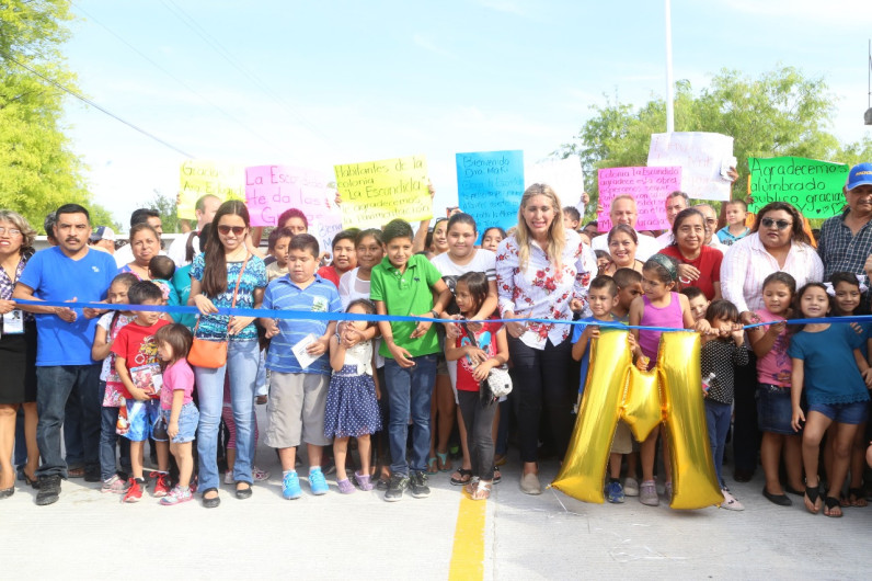 Más obras inauguradas por la alcaldesa Maki Ortiz