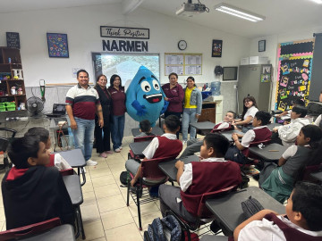 Promueve COMAPA Reynosa el cuidado del agua en escuelas de la ciudad