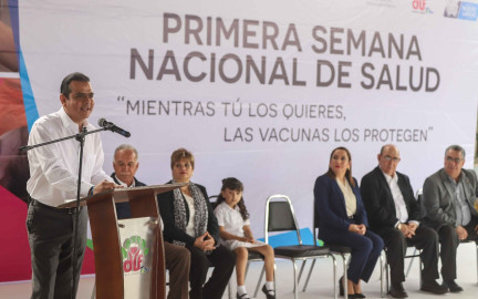 Se traza la meta de vacunar a más de 33 mil menores de edad 