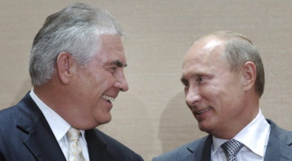 Trump ordena a Tillerson arreglar relación con Rusia 