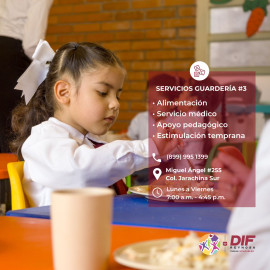 Atiende DIF Reynosa con apoyo pedagógico en Guardería 3