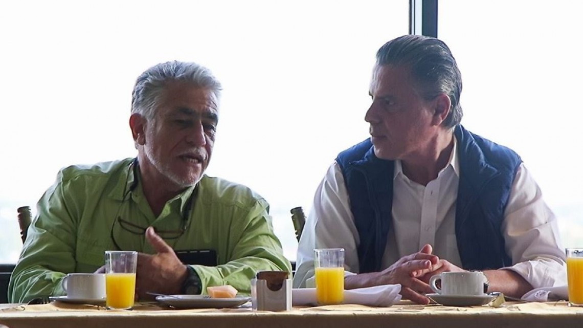 Chucho Nader en apoyo a los empresarios tampiqueños