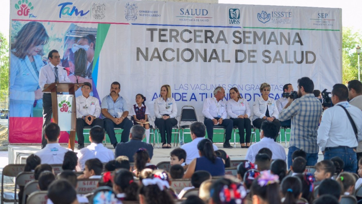 Inicia en Nuevo Laredo la Tercera Semana Nacional de Salud