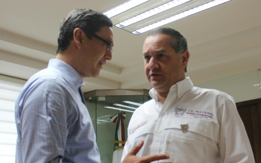 Trabajo en equipo para beneficiar al sur de Tamaulipas: Erasmo González Robledo