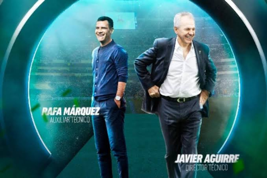 Javier Aguirre nuevo DT de la Selección Mexicana; Rafa Márquez como su auxiliar