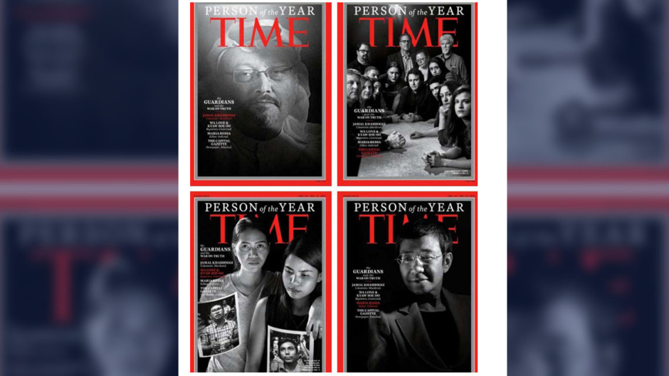 Ellos son la "Persona del Año 2018" de Time
