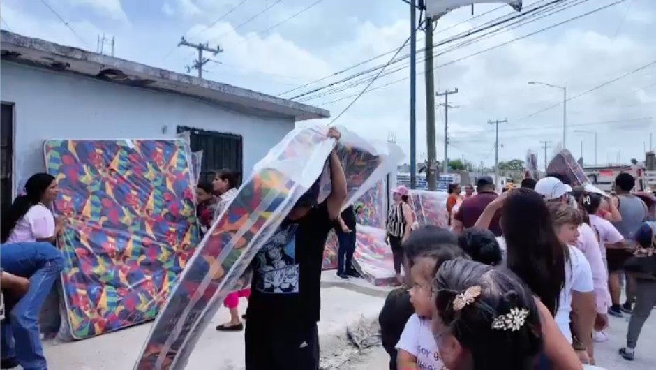 Continúa el apoyo a damnificados por inundaciones en Reynosa