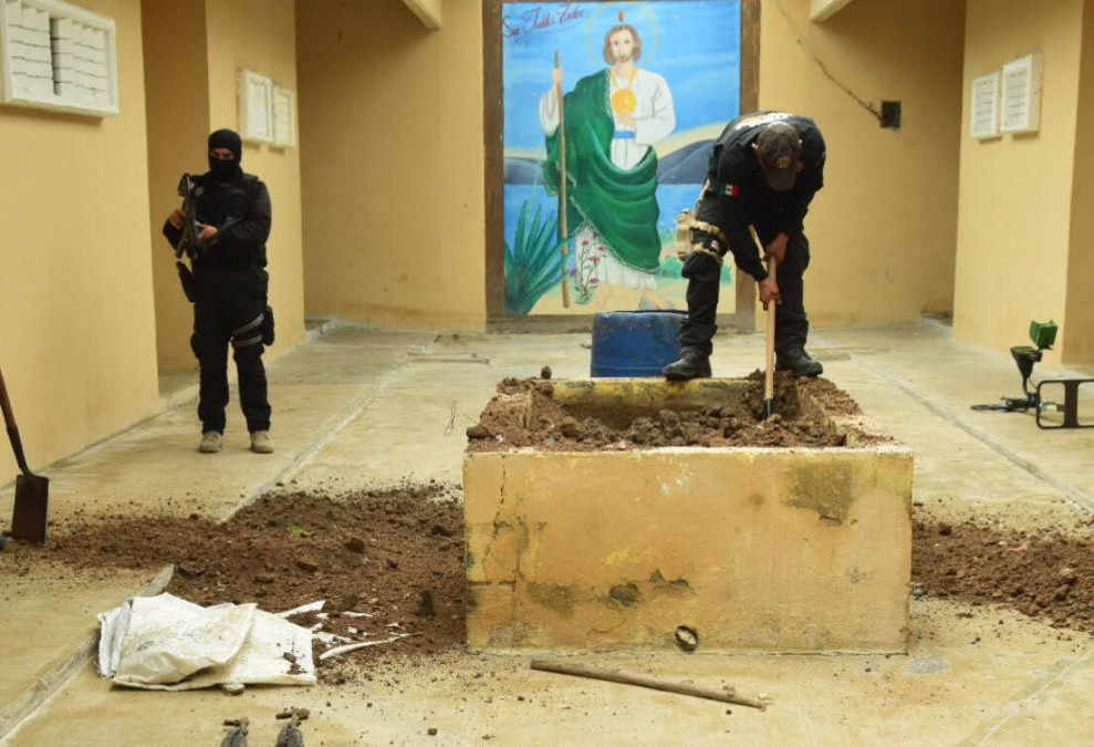 Aseguran fusiles de alto calibre en Penal de Reynosa 