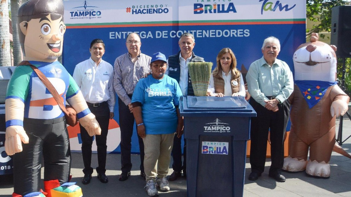 Fortalece Chucho Nader el  Programa "Tampico Brilla"
