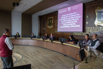 Promueve Contraloría Municipal Código de Conducta y Prevención de Conflictos de Interés