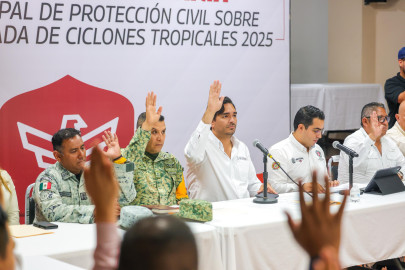 Presidió Carlos Peña Ortiz Sesión Extraordinaria del Consejo Municipal de Protección Civil