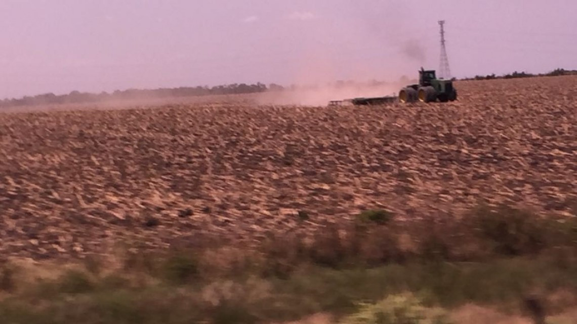 Rehabilitan caminos para siembra de 40,000 hectáreas de soya