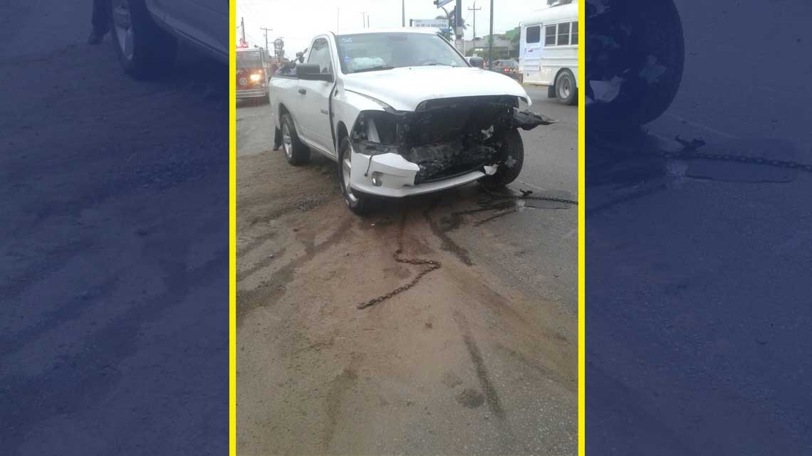 Racha de choques terminan con la vida de una persona