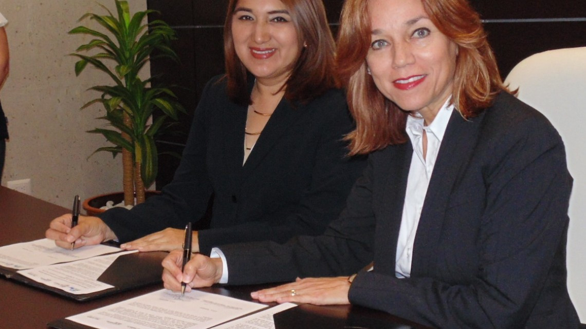 Firman convenio de coordinación, en beneficio de mujeres tamaulipecas