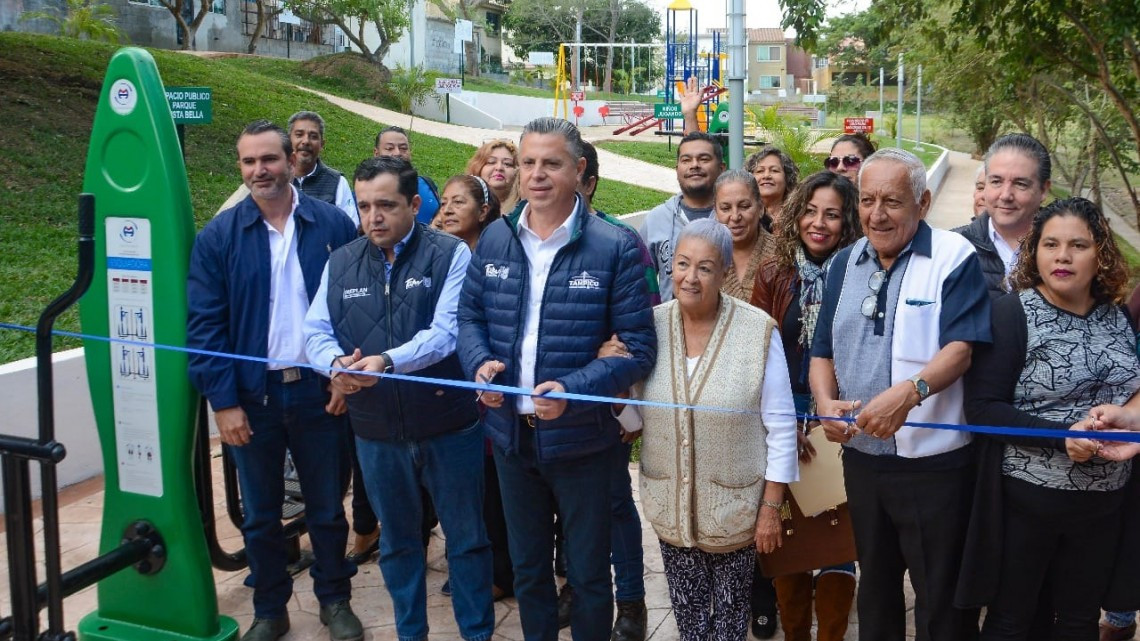 Entrega Chucho Nader Moderno Parque Recreativo
