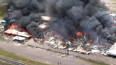 Se incendia pulga en Donna-Weslaco