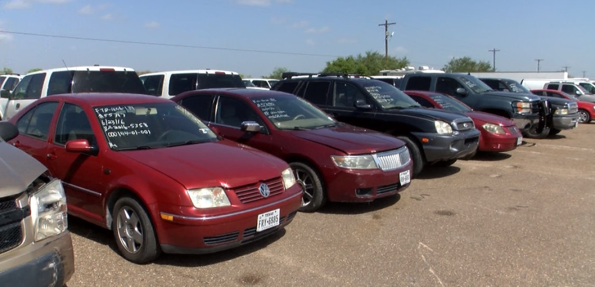 Subastarán más de una docena de vehículos en Rio Grande City 
