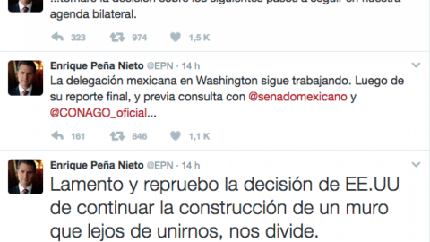 Anuncia EPN que no acudirá a reunión con Trump   