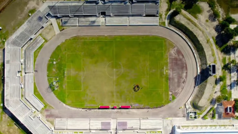 Avanza la rehabilitación de la pista de Tartán en el Polideportivo de Reynosa