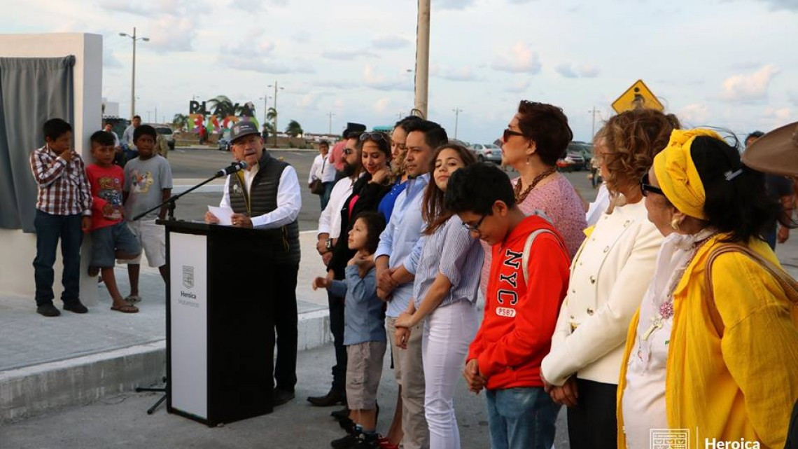 Develan placa de Rigo Tovar en Playa Bagdad
