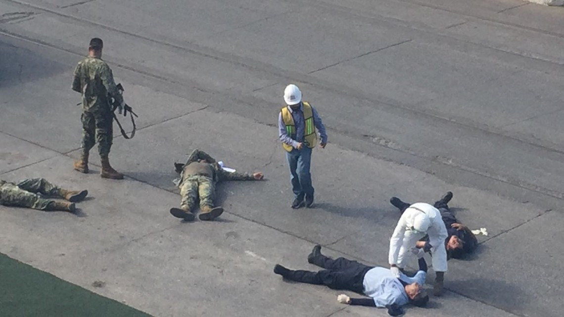 Se realiza con éxito mega simulacro ataque Bio-Terrorista