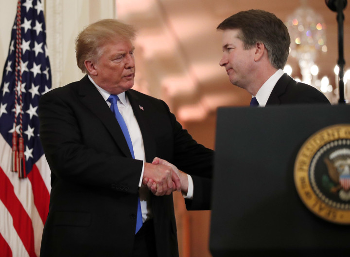 Donald Trump reitera apoyo a Kavanugh