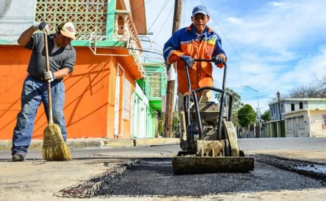 Continuará en Nuevo Laredo la reparación de calles en vacaciones