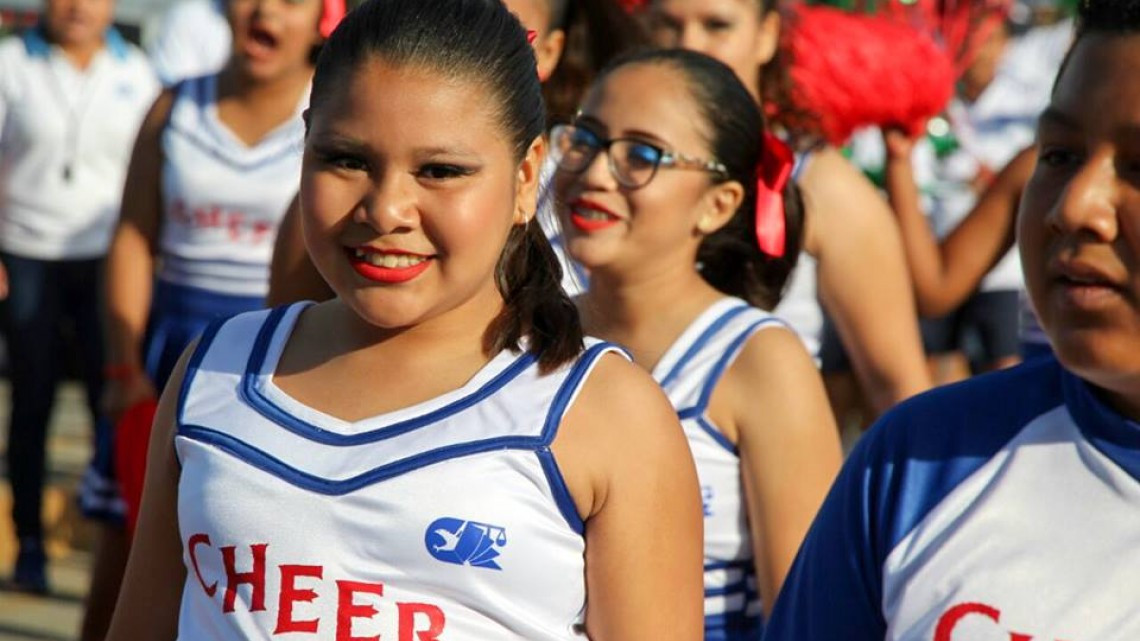 Realizan desfile por 107 Aniversario de la Revolución Mexicana