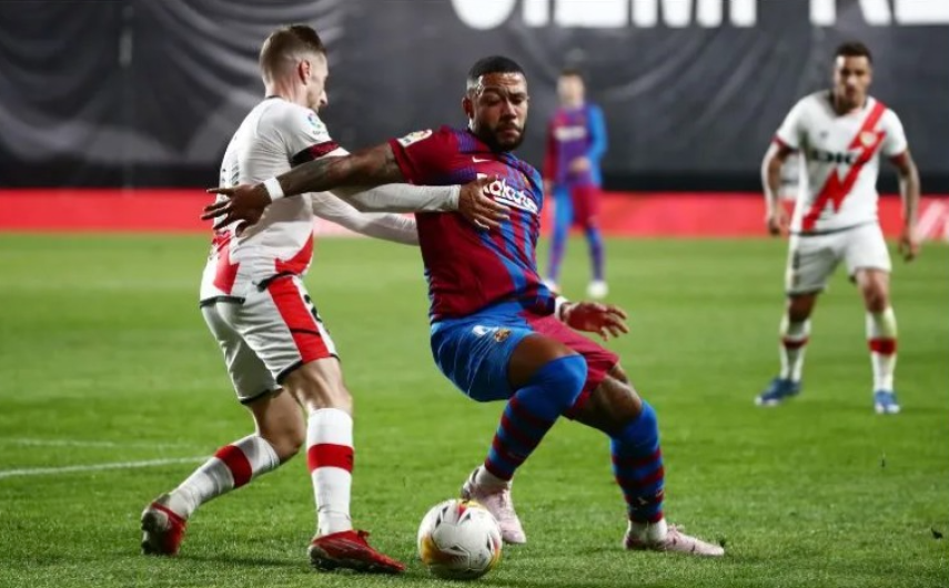 Cae el Barcelona ante el Rayo Vallecano 