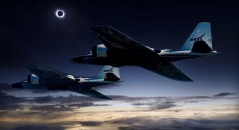 NASA enviará dos aviones a perseguir eclipse solar