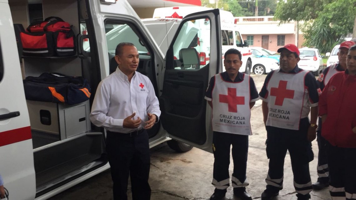 Cruz Roja de Tampico estrena ambulancia