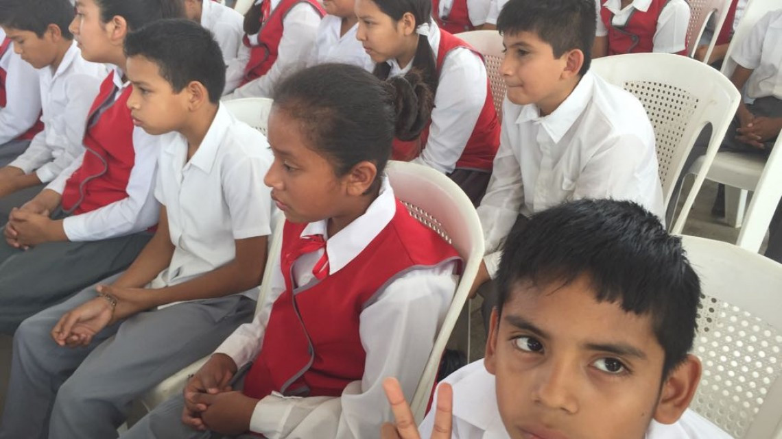 Llevan obras de desarrollo a escuelas primarias